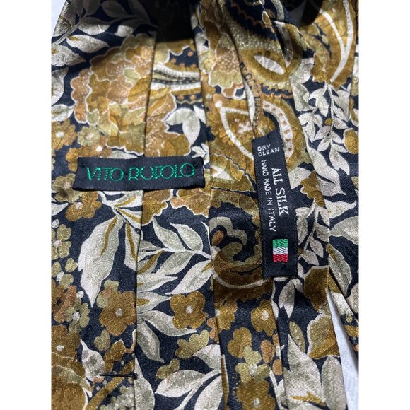 Vito Ruotolo Paisley Floral Silk Tie - Picture 3 of 3